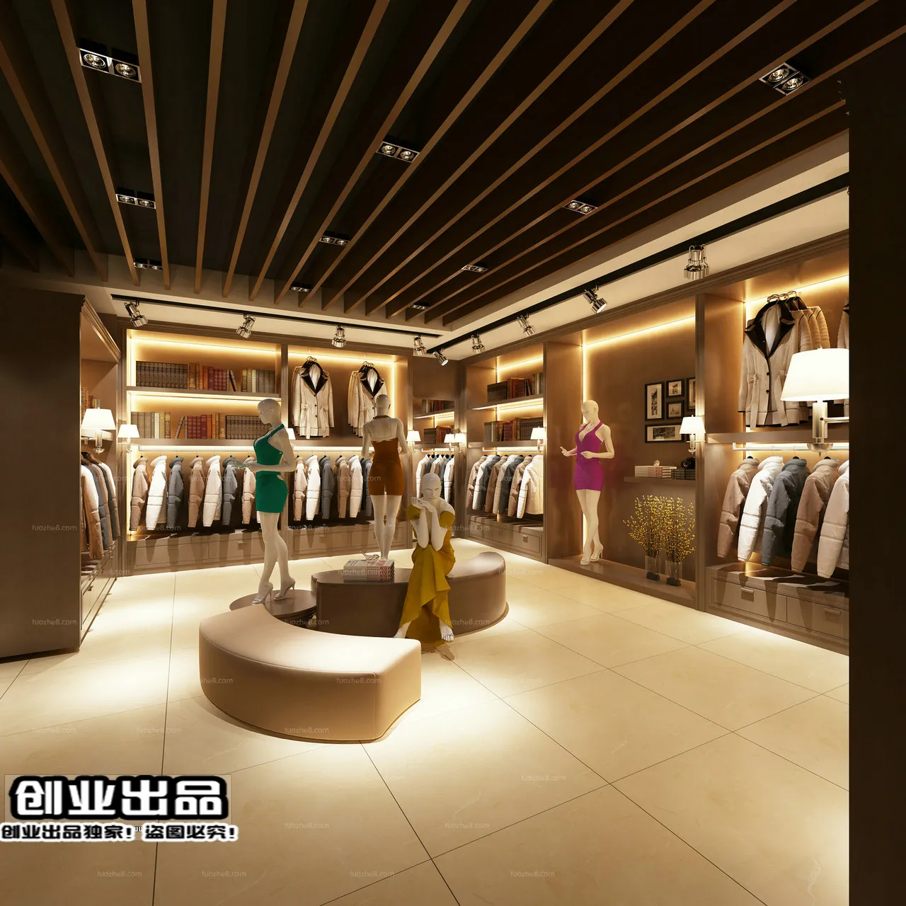 CLOTHING STORE – 3D SCENES – 0055