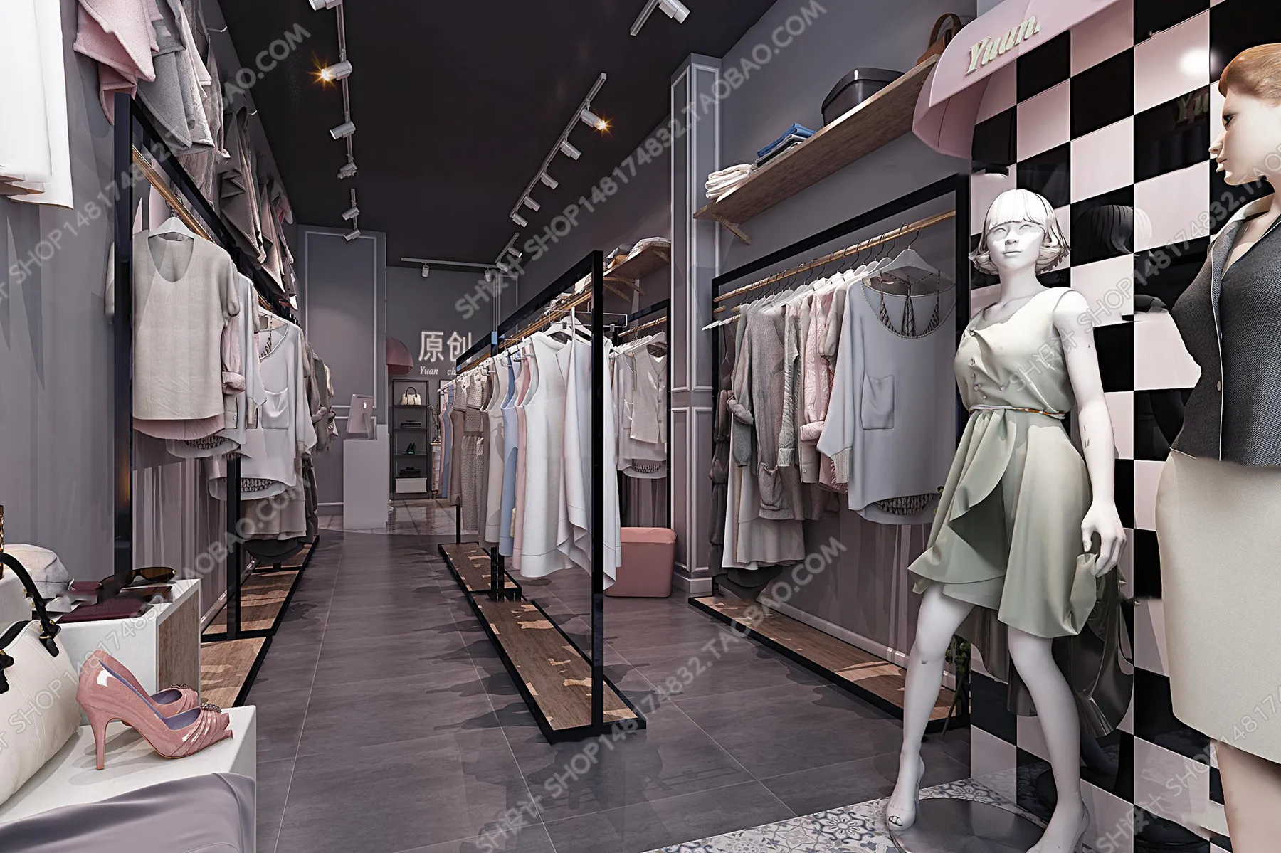 CLOTHING STORE – 3D SCENES – 0073