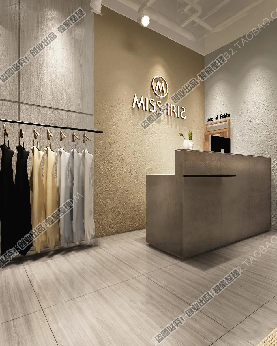 CLOTHING STORE – 3D SCENES – 0111