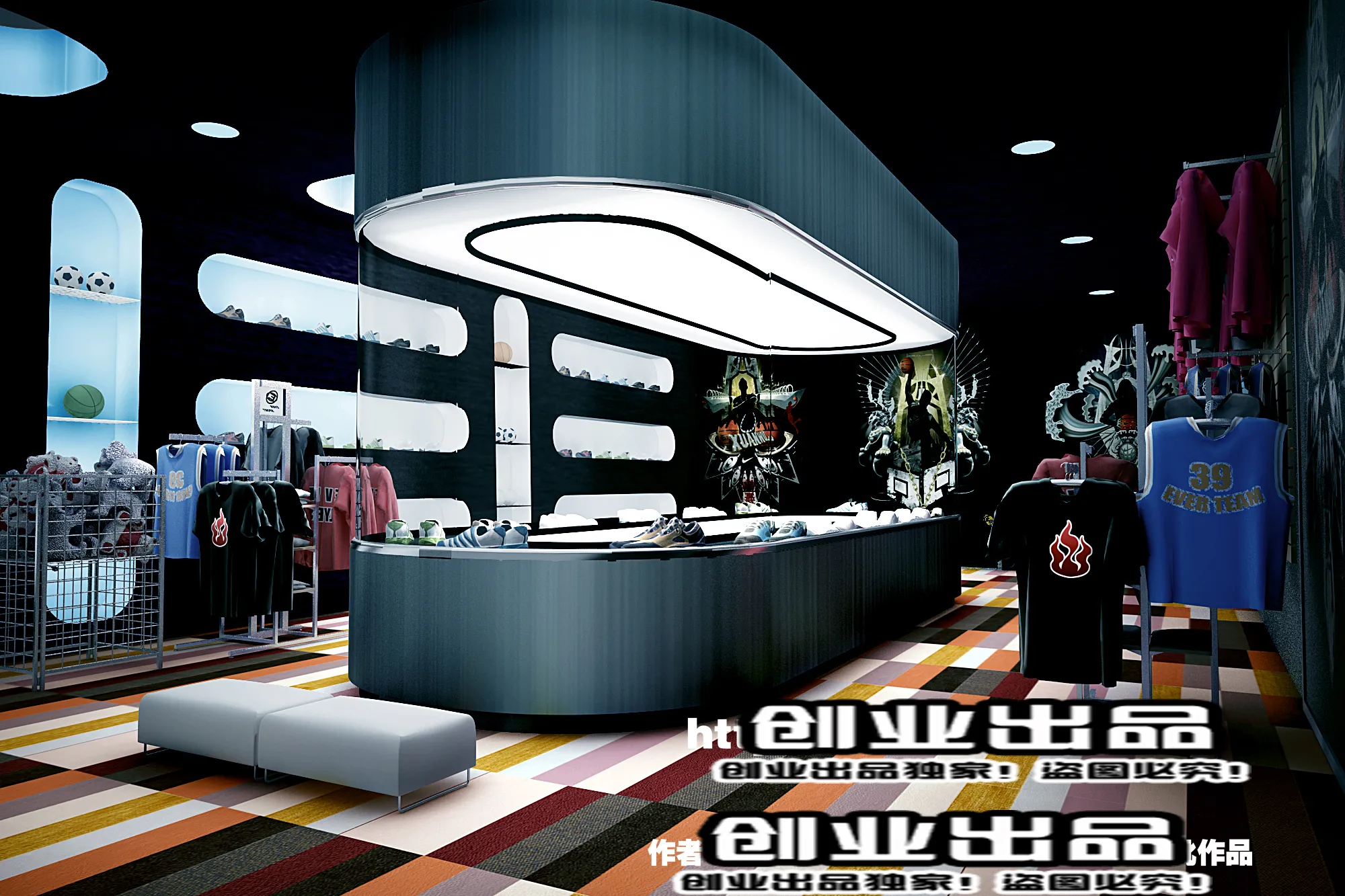 CLOTHING STORE – 3D SCENES – 0139