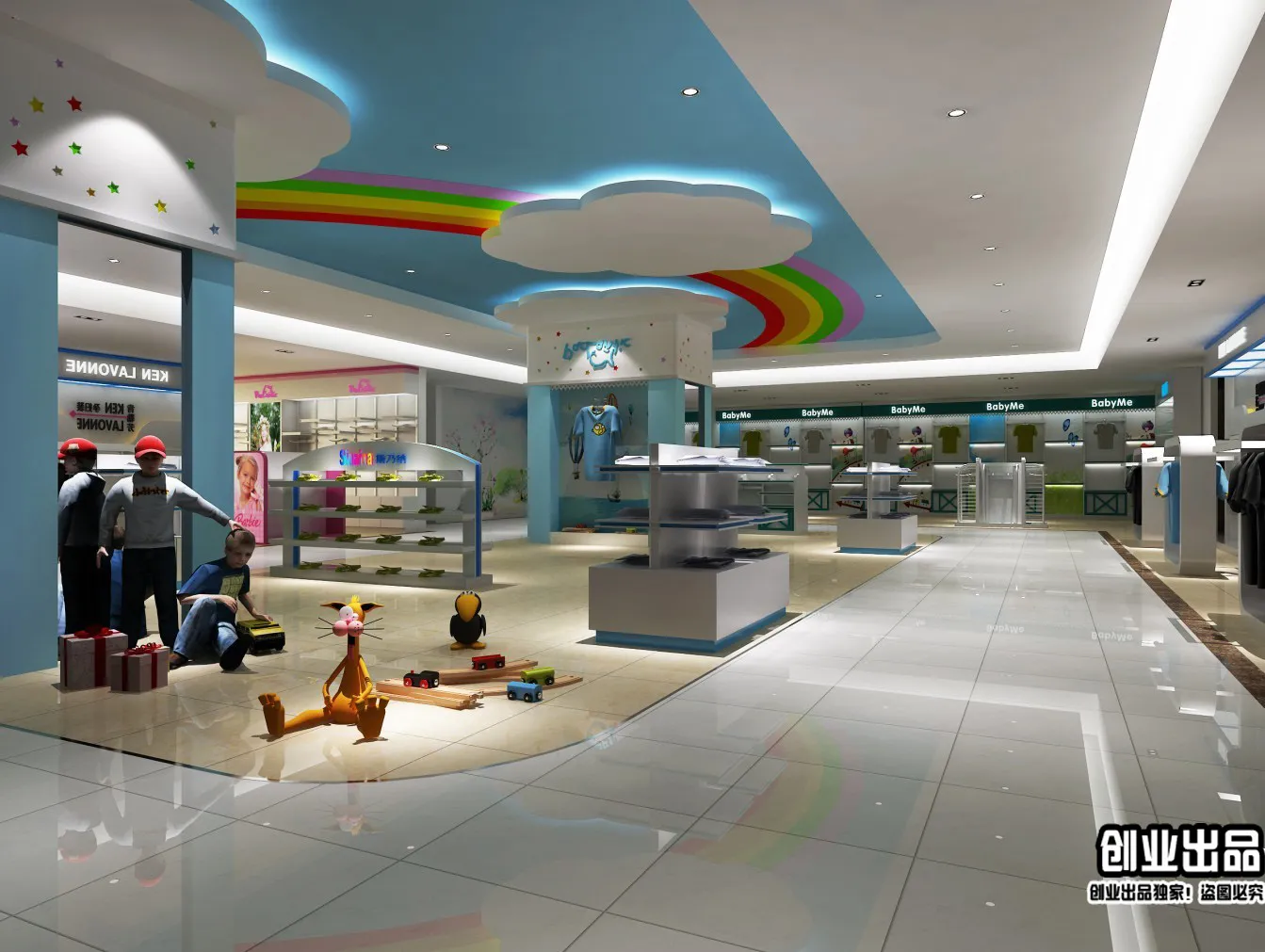 CLOTHING STORE – 3D SCENES – 0140