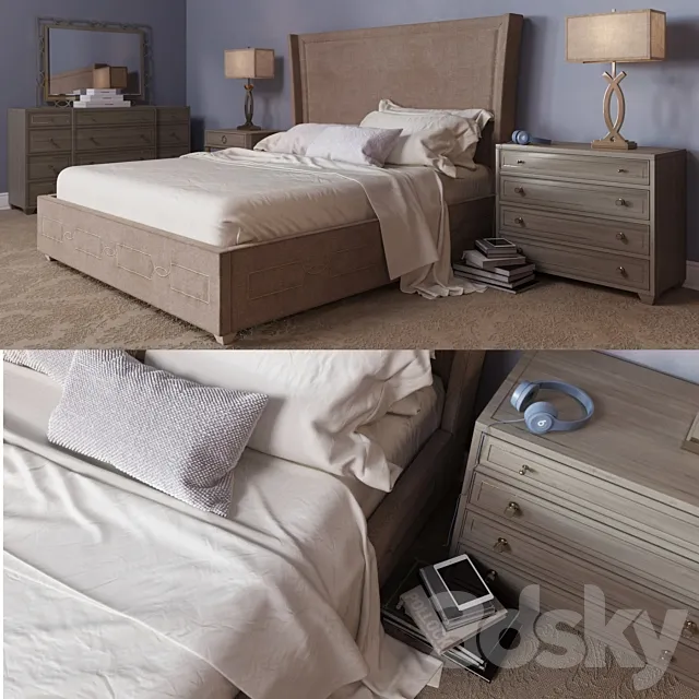 Furniture – Bed 3D Models – 0060