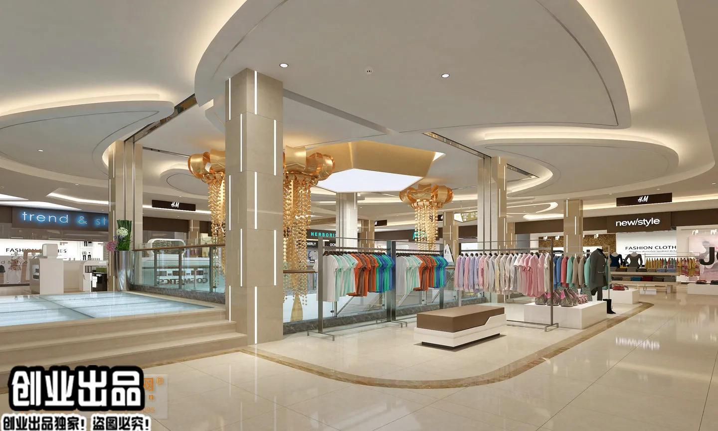CLOTHING STORE – 3D SCENES – 0164