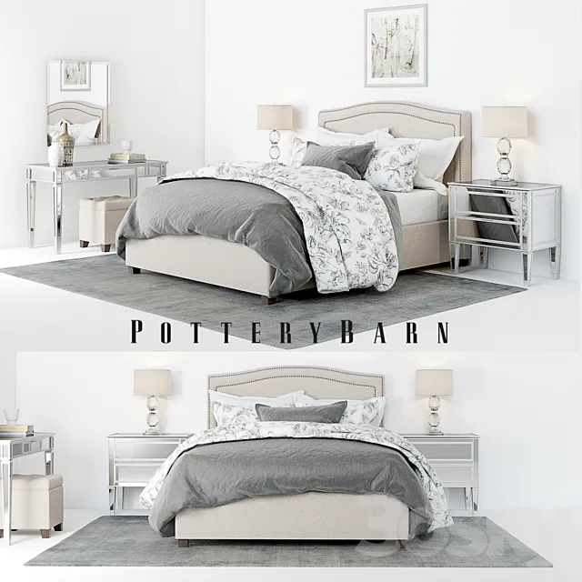 Furniture – Bed 3D Models – 0063