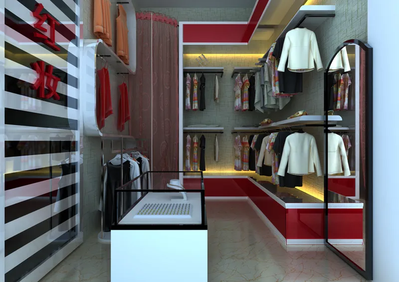 CLOTHING STORE – 3D SCENES – 0223