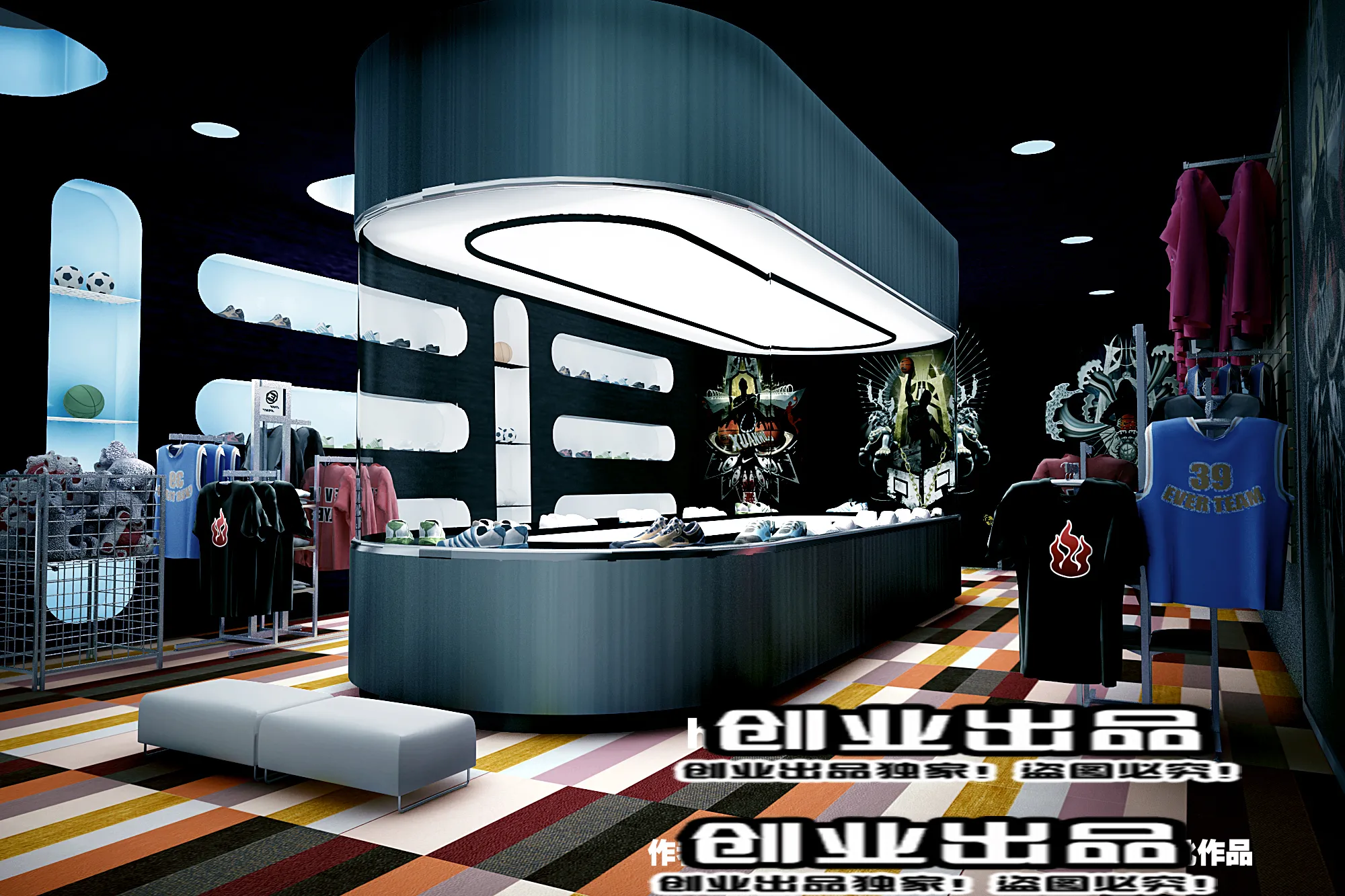 CLOTHING STORE – 3D SCENES – 0238