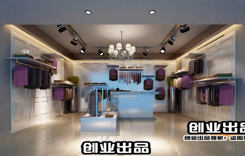 CLOTHING STORE – 3D SCENES – 0260