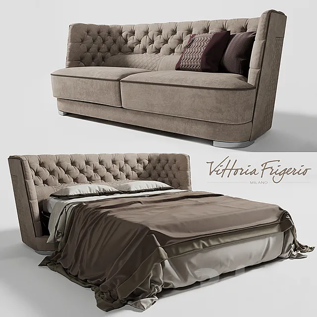 Furniture – Bed 3D Models – 0072