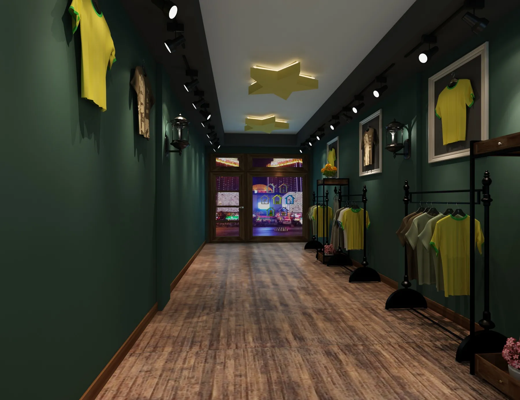 CLOTHING STORE – 3D SCENES – 0288