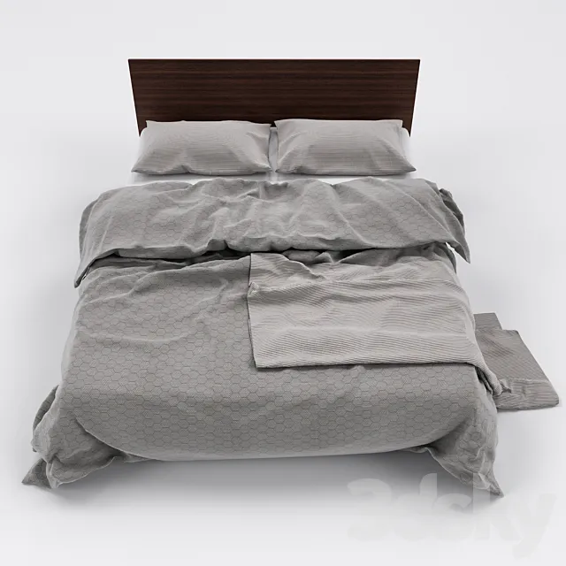 bed 10 3DS Max - thumbnail 3