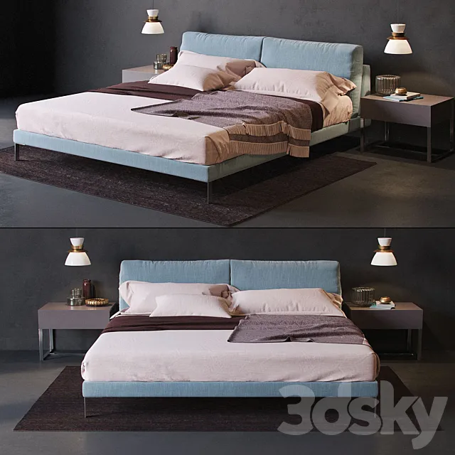 Furniture – Bed 3D Models – 0076