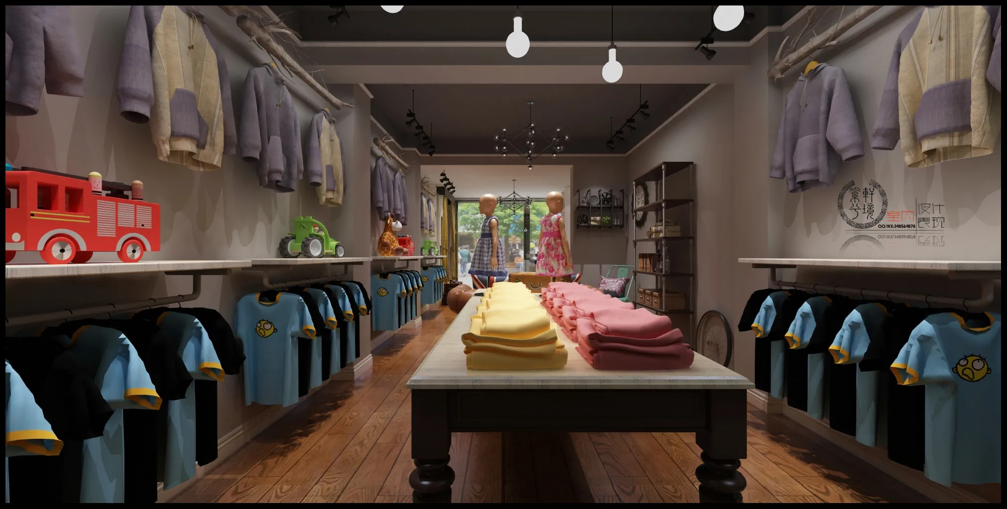 CLOTHING STORE – 3D SCENES – 0355