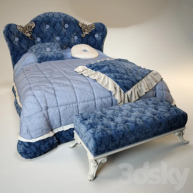 Furniture – Bed 3D Models – 0081