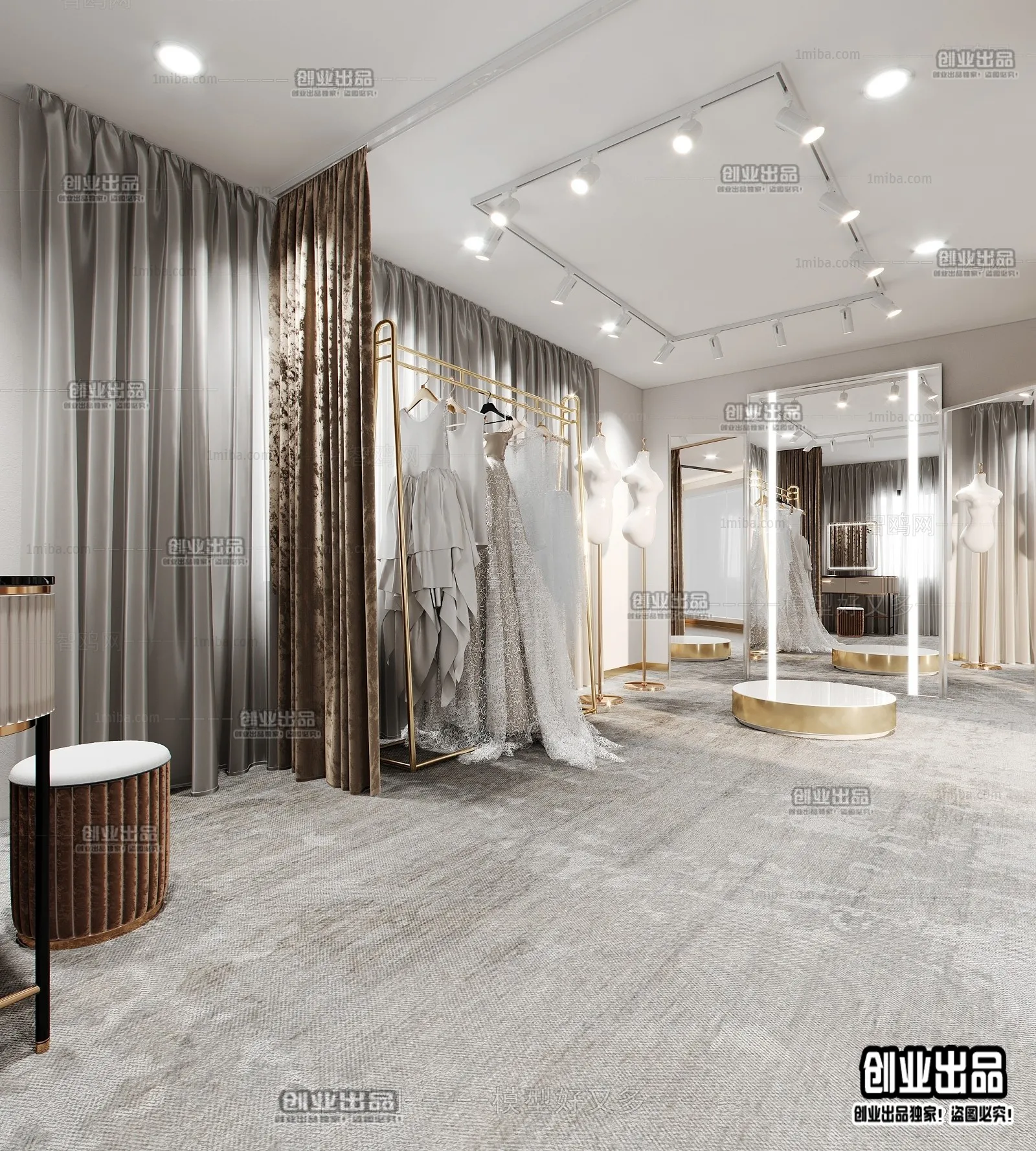 CLOTHING STORE – 3D SCENES – 0362