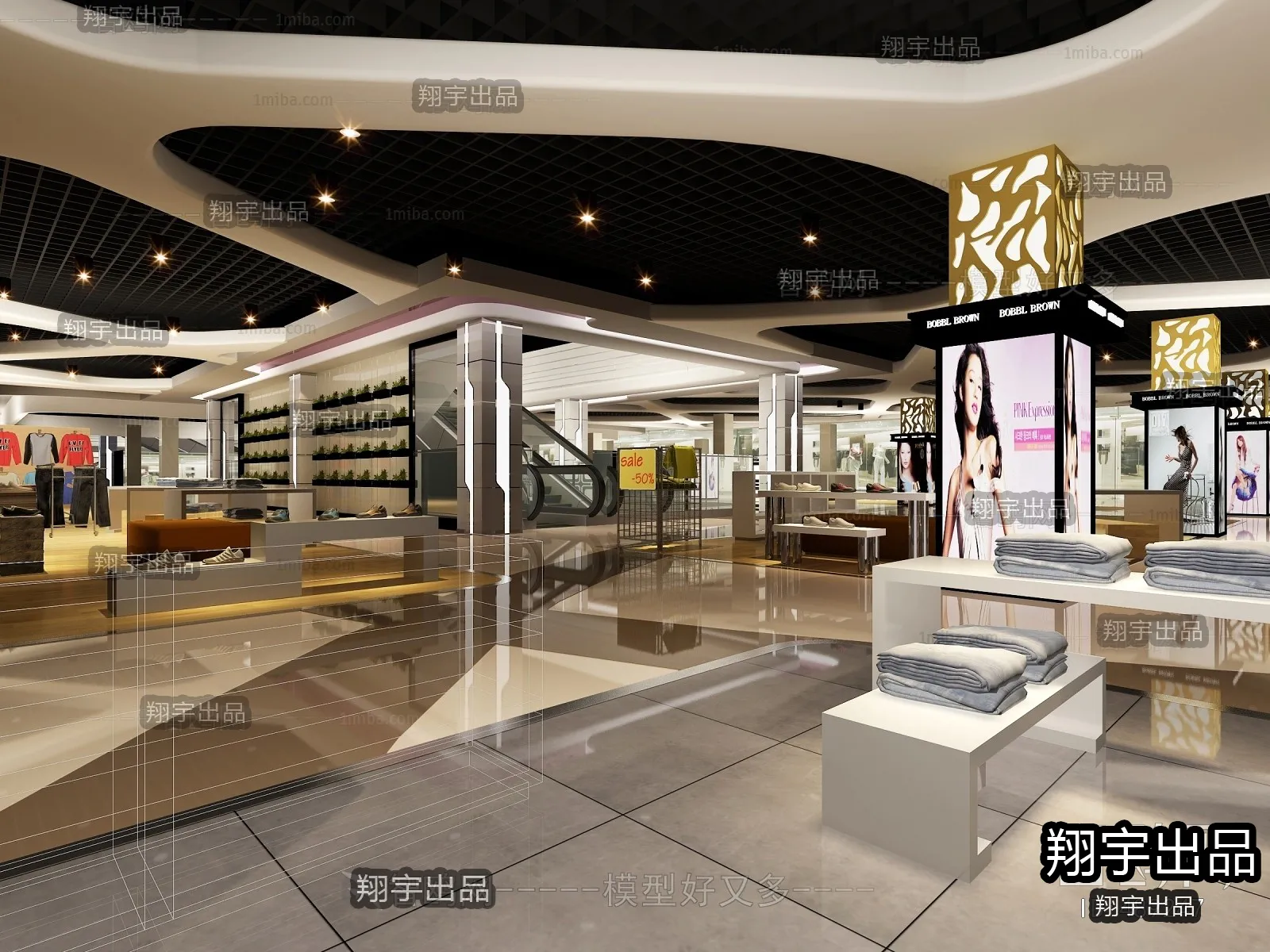 CLOTHING STORE – 3D SCENES – 0379