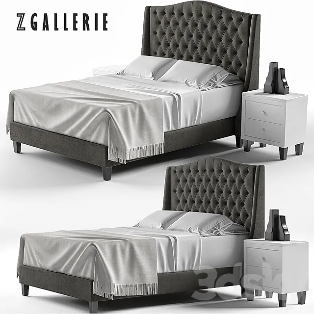 Furniture – Bed 3D Models – 0084