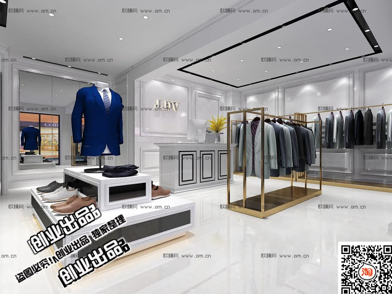 CLOTHING STORE – 3D SCENES – 0394