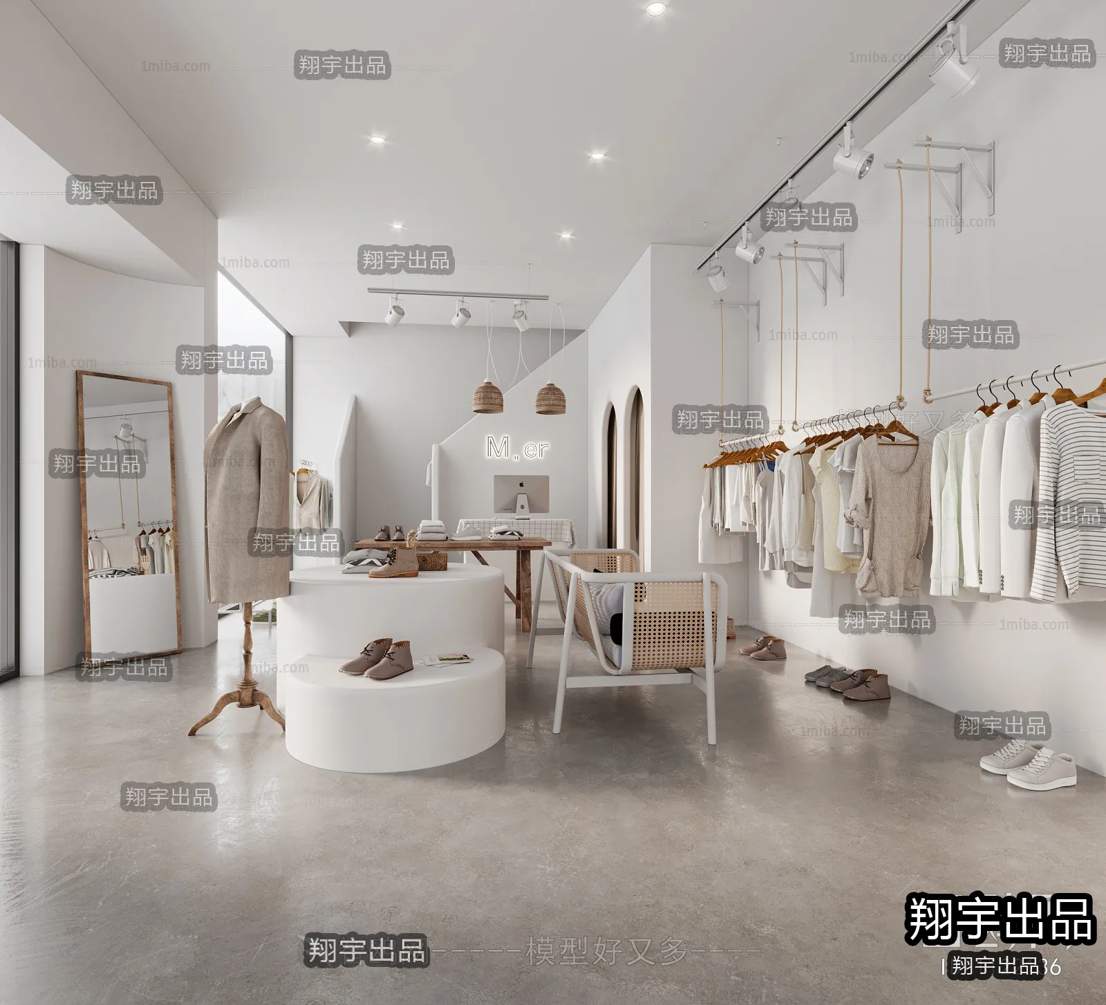 CLOTHING STORE – 3D SCENES – 0442