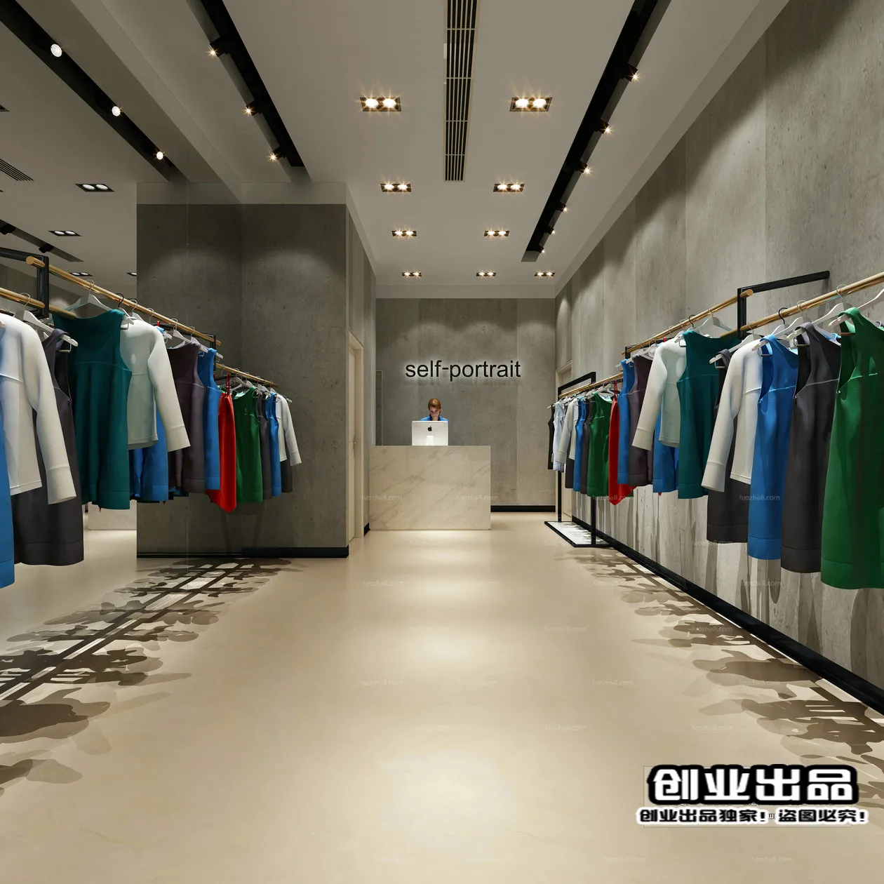 CLOTHING STORE – 3D SCENES – 0473