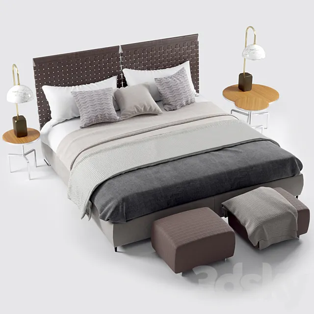 Furniture – Bed 3D Models – 0095