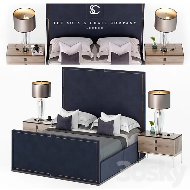 Furniture – Bed 3D Models – 0108