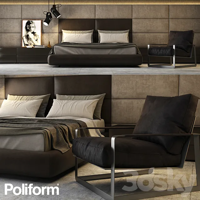 Furniture – Bed 3D Models – 0111