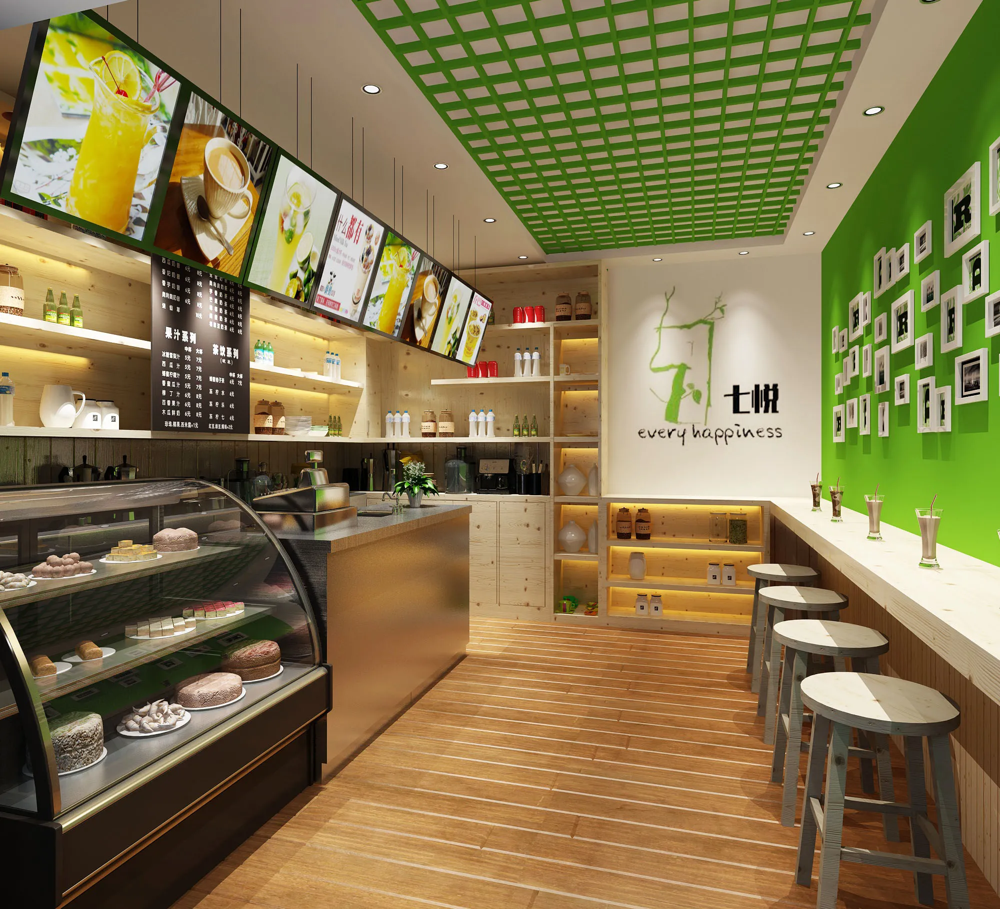 FASTFOOD STORE – 3D SCENES – 0056