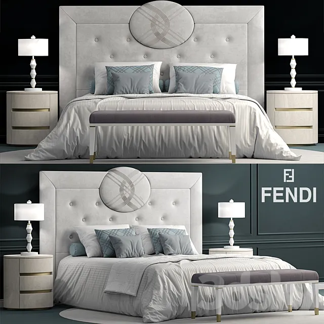 Furniture – Bed 3D Models – 0112
