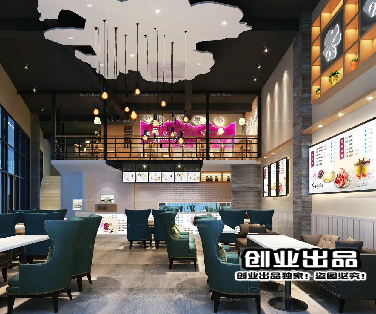 FASTFOOD STORE – 3D SCENES – 0066