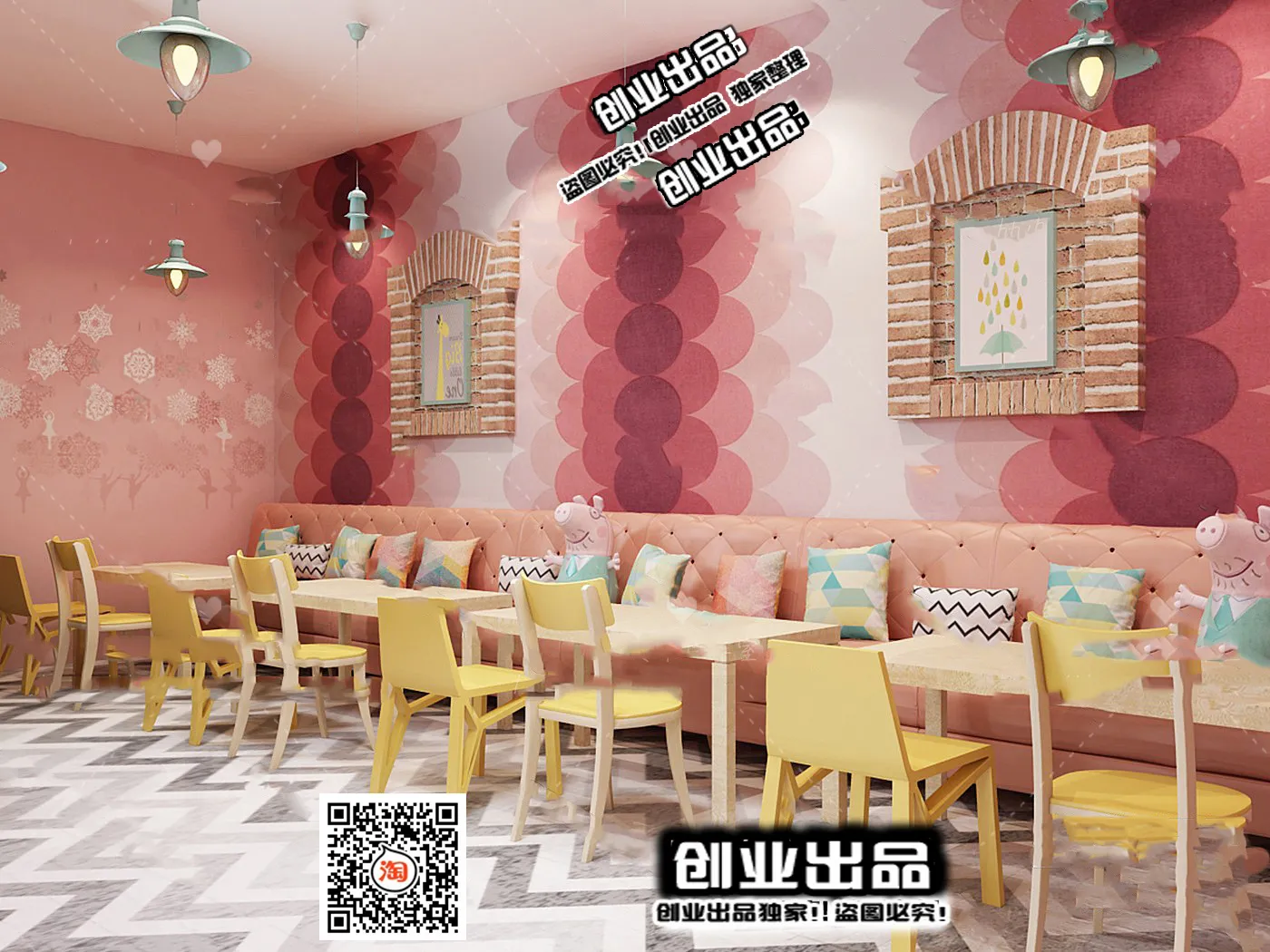 FASTFOOD STORE – 3D SCENES – 0074