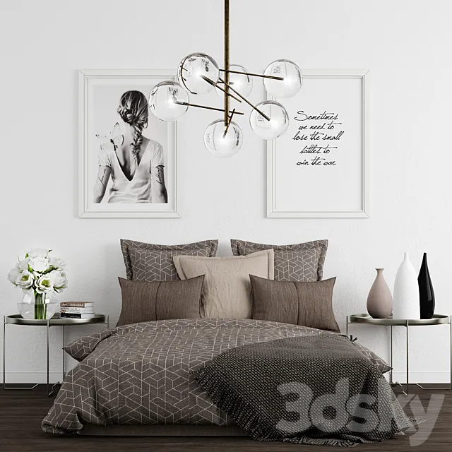 Furniture – Bed 3D Models – 0114