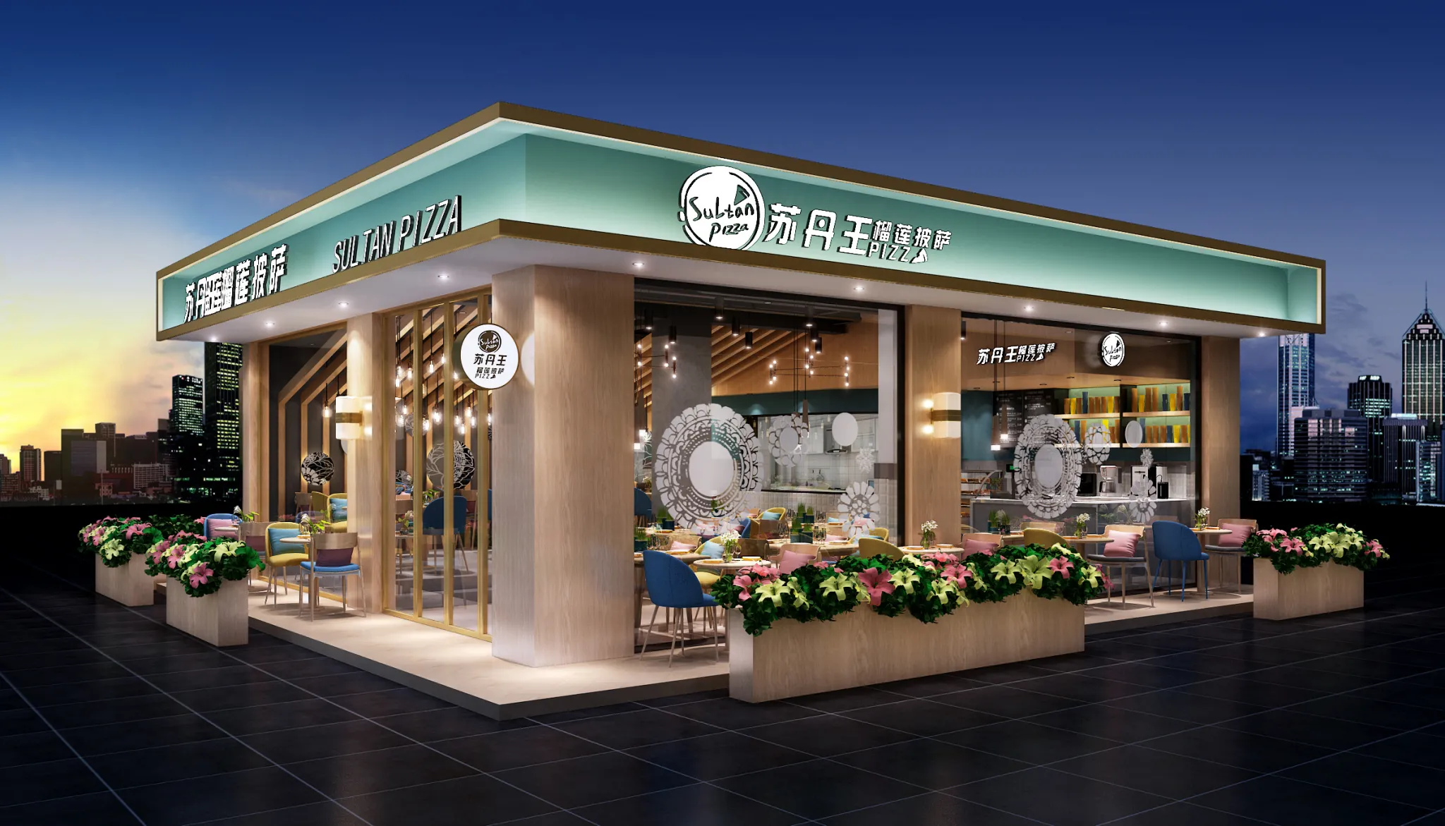 FASTFOOD STORE – 3D SCENES – 0097