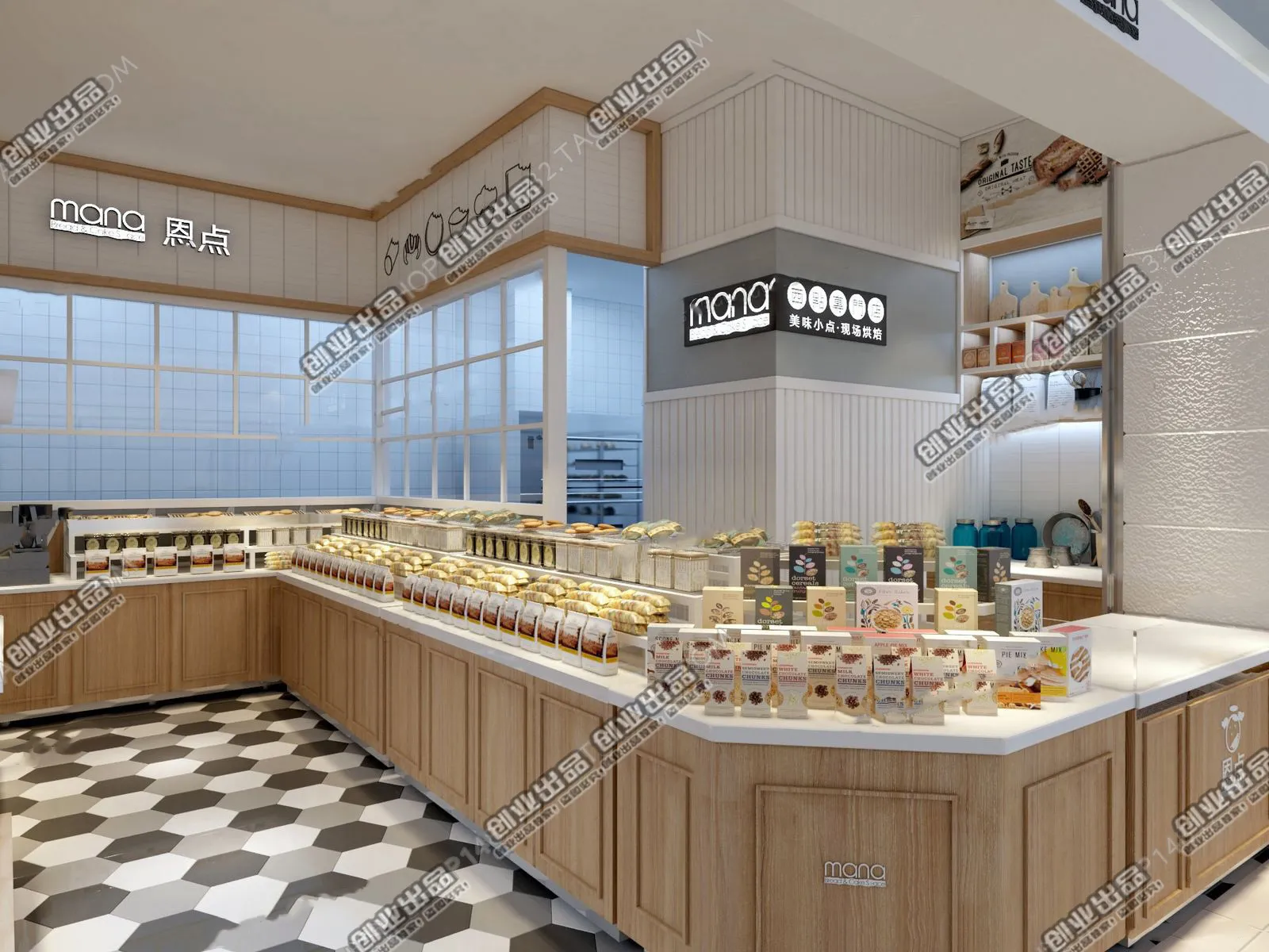 FASTFOOD STORE – 3D SCENES – 0149