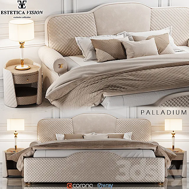 Furniture – Bed 3D Models – 0122