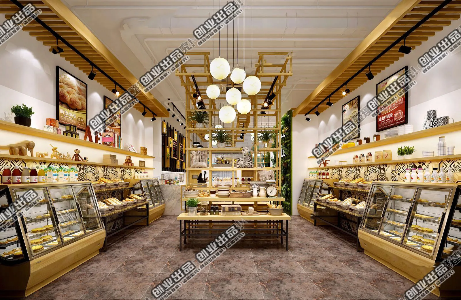 FASTFOOD STORE – 3D SCENES – 0164
