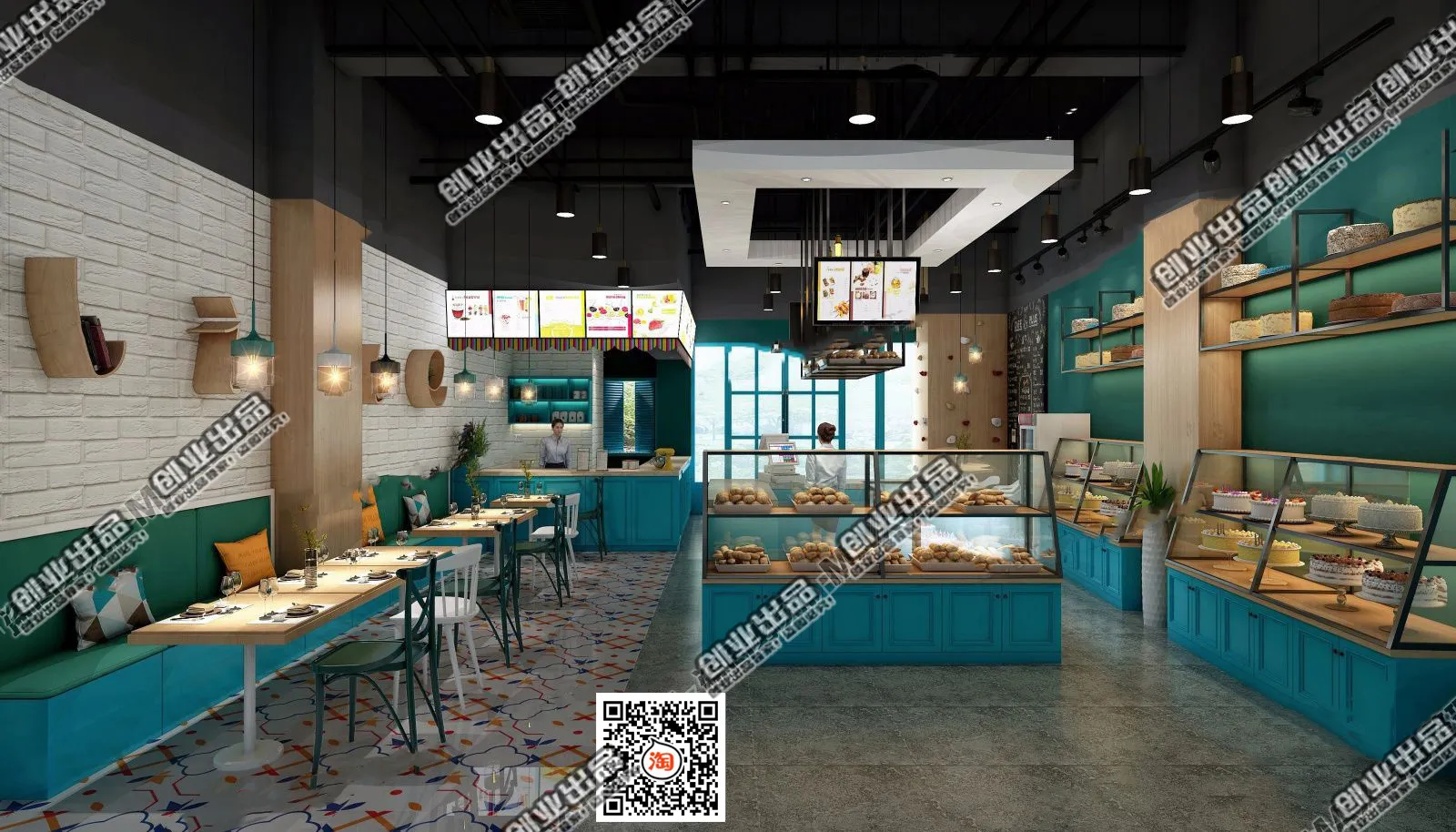 FASTFOOD STORE – 3D SCENES – 0169