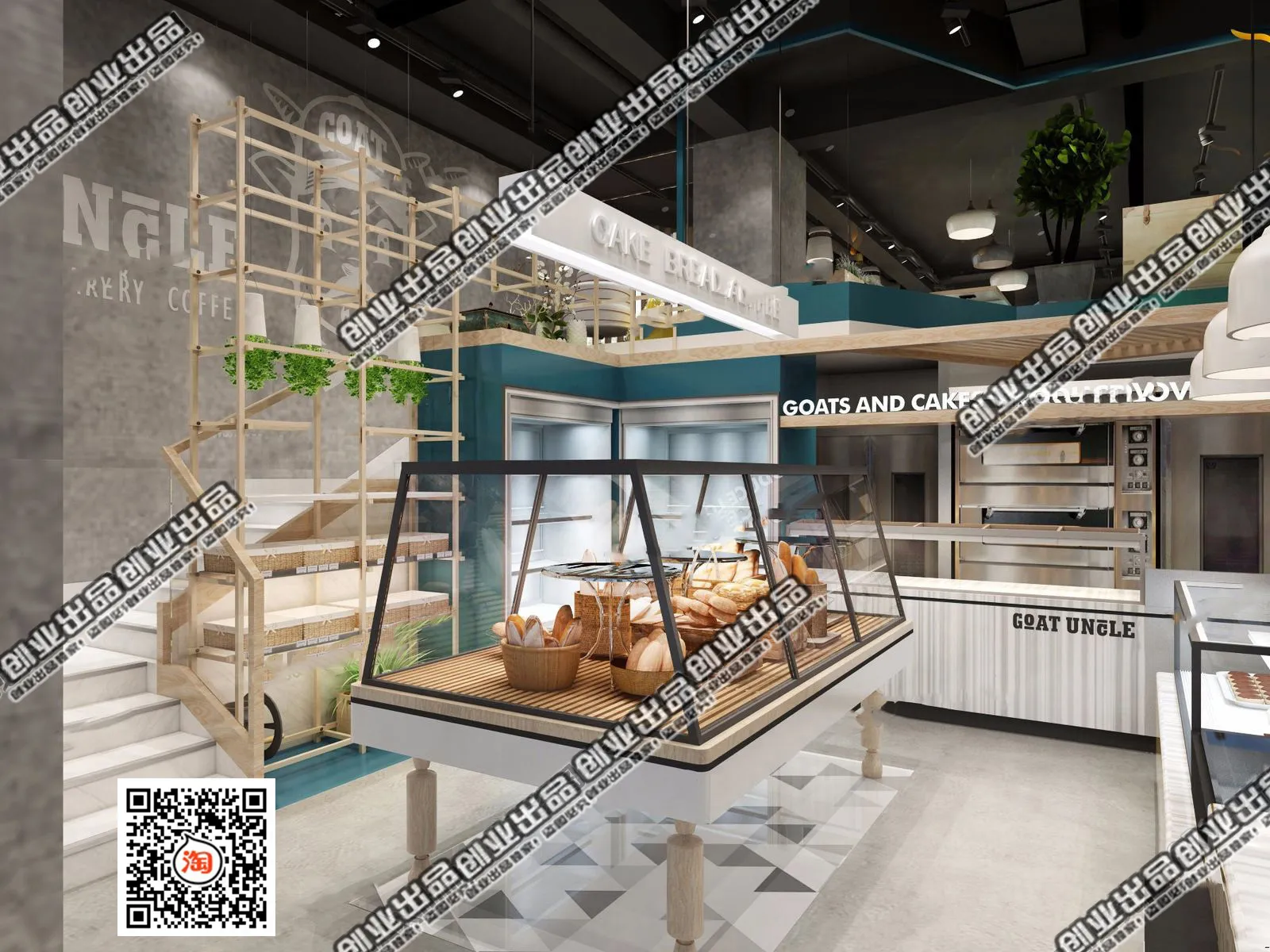 FASTFOOD STORE – 3D SCENES – 0171
