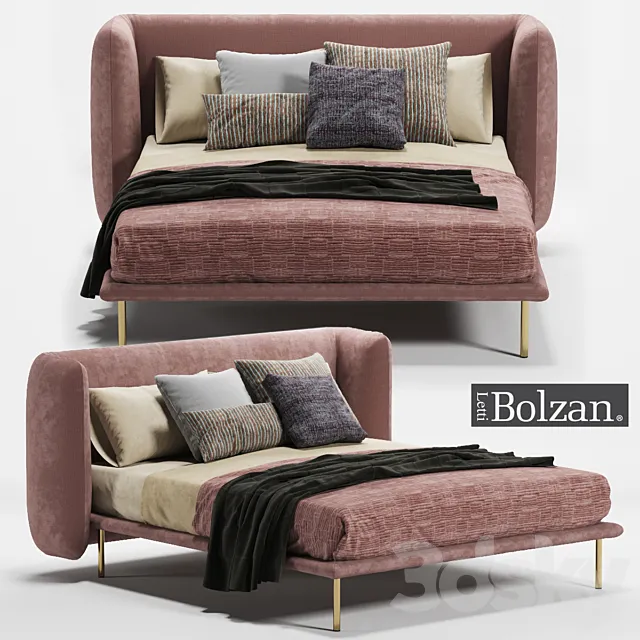 Furniture – Bed 3D Models – 0125