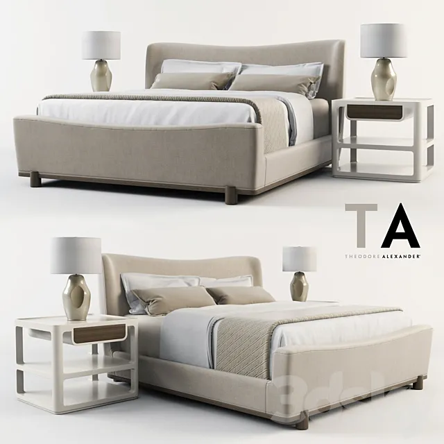 Furniture – Bed 3D Models – 0127