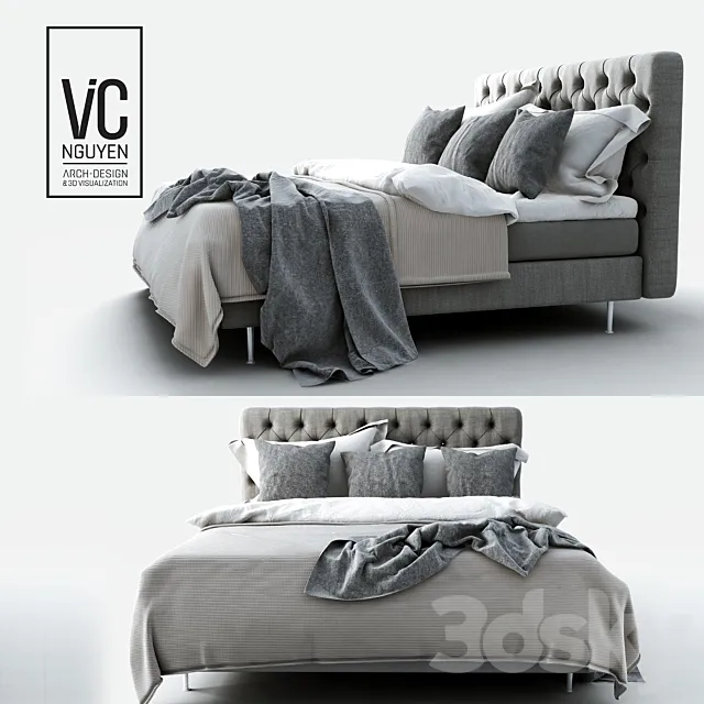 Furniture – Bed 3D Models – 0128