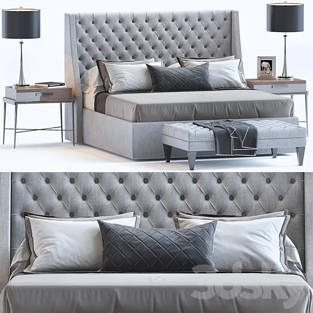 Furniture – Bed 3D Models – 0146