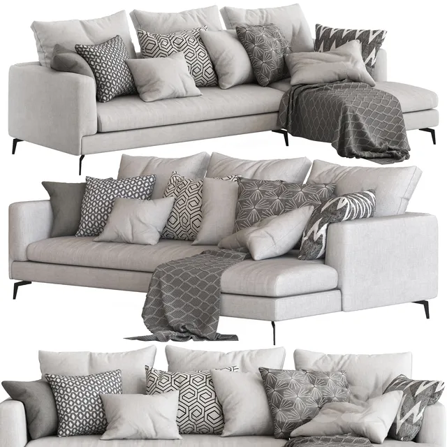 Furniture – Sofa 3D Models – 0117