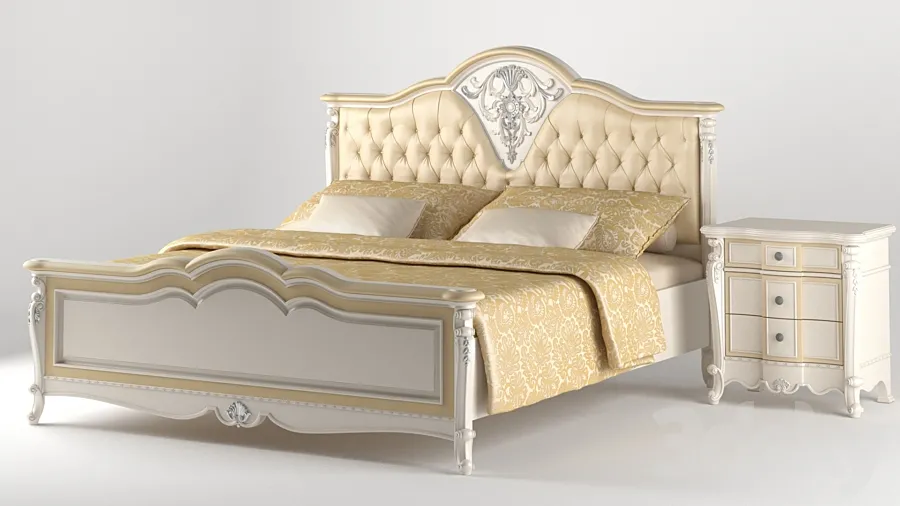 Furniture – Bed 3D Models – 0153