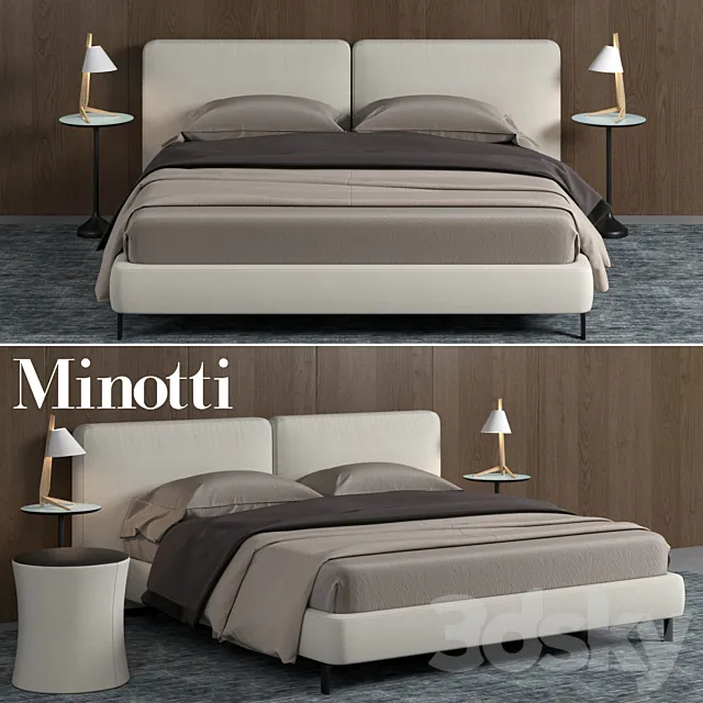 Furniture – Bed 3D Models – 0154