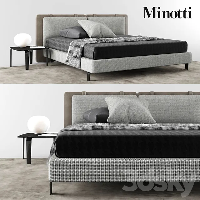 Furniture – Bed 3D Models – 0158