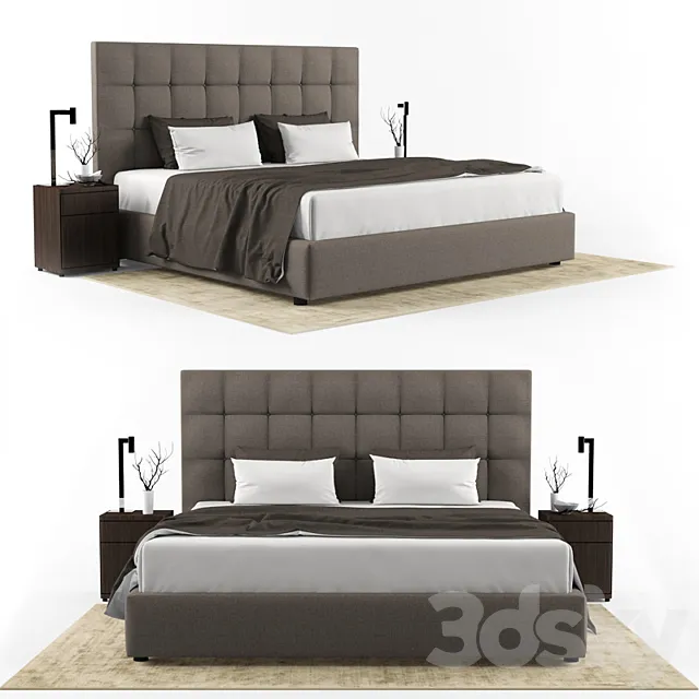 Furniture – Bed 3D Models – 0177