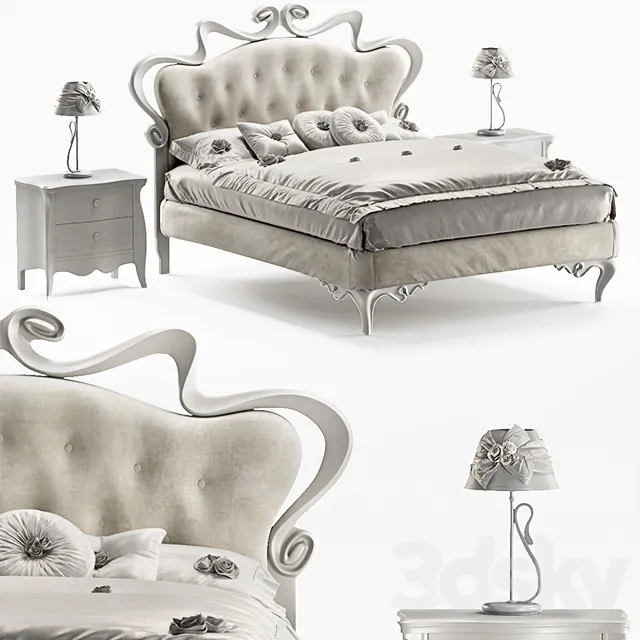 Furniture – Bed 3D Models – 0184