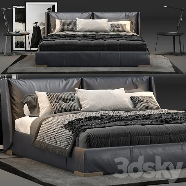 Furniture – Bed 3D Models – 0192
