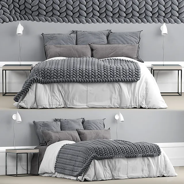 Furniture – Bed 3D Models – 0193