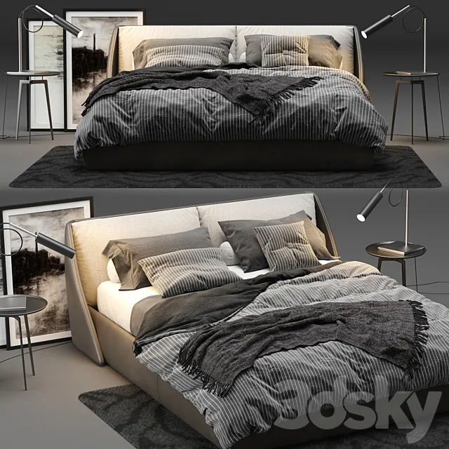 Furniture – Bed 3D Models – 0194